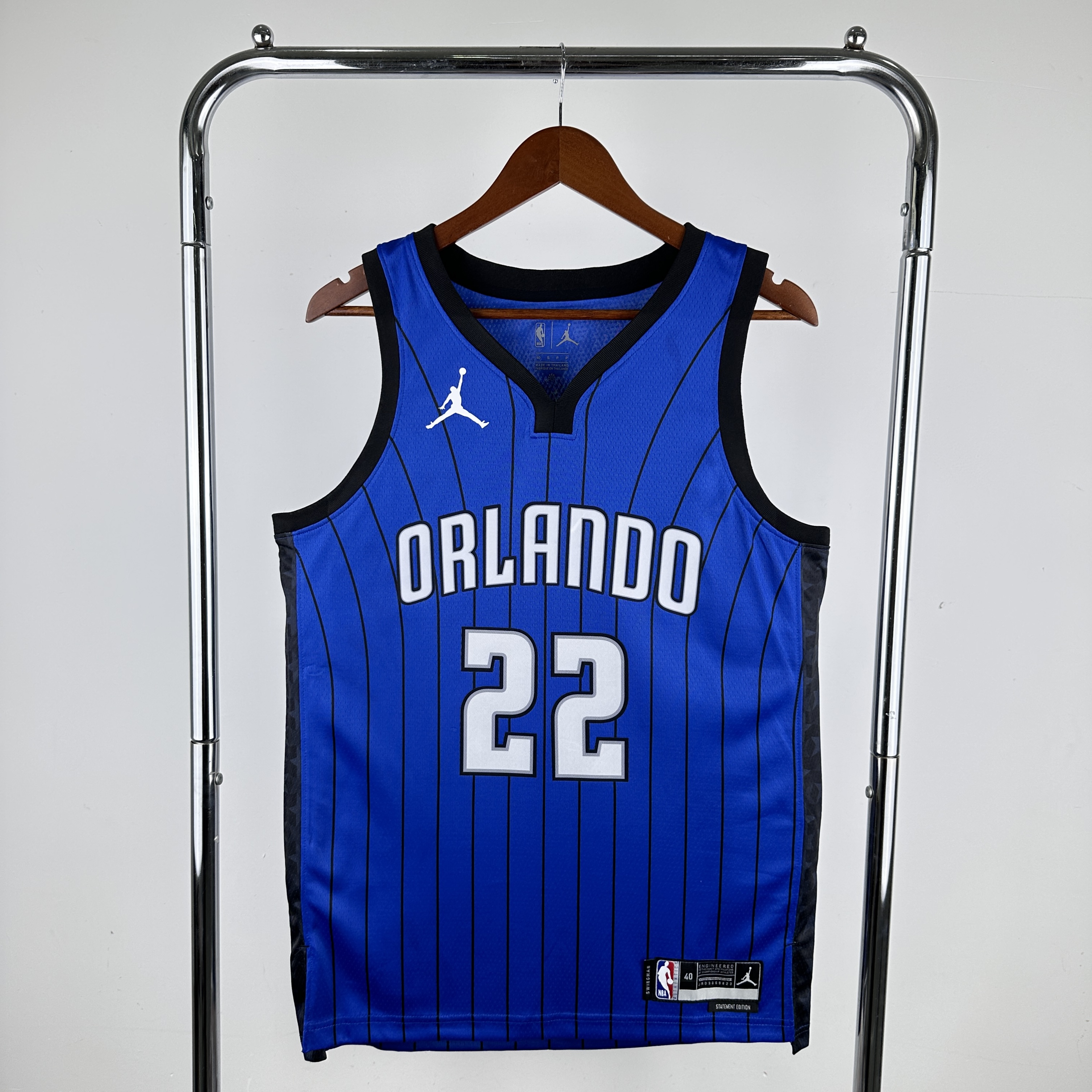 Men Orlando Magic #22 Wagner Blue 2024 NBA Jersey